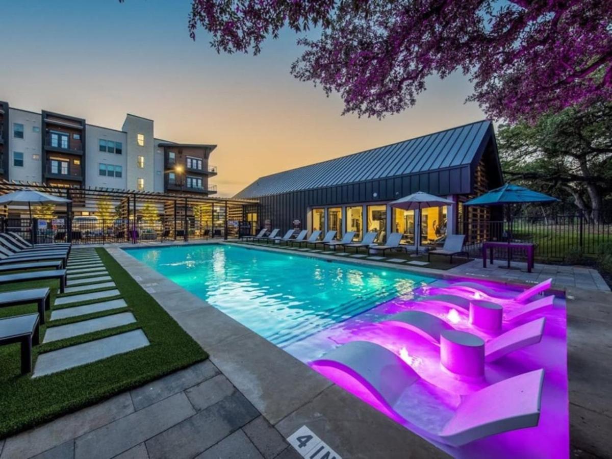شقة Luxurious New Unit 1Bd1Ba Pool, Golf Sim أوستن المظهر الخارجي الصورة